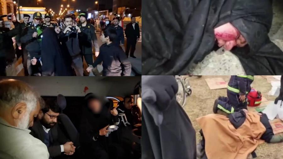 فیلم/پلیس با دستور شورای امنیت به تجمع مدافعان قانون حجاب پایان داد/ ادعای خانمی که می گوید مورد ضرب و شتم قرار گرفته، کاملا ساختگی است؛ او خودزنی کرد