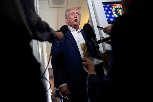 ترامپ: گفت وگوها با ایران خوب پیش می رود