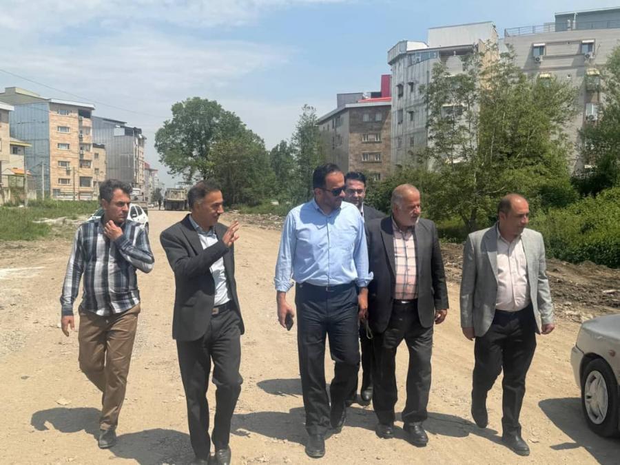 بازگشایی معابر رشت بازگشایی معابر رشت