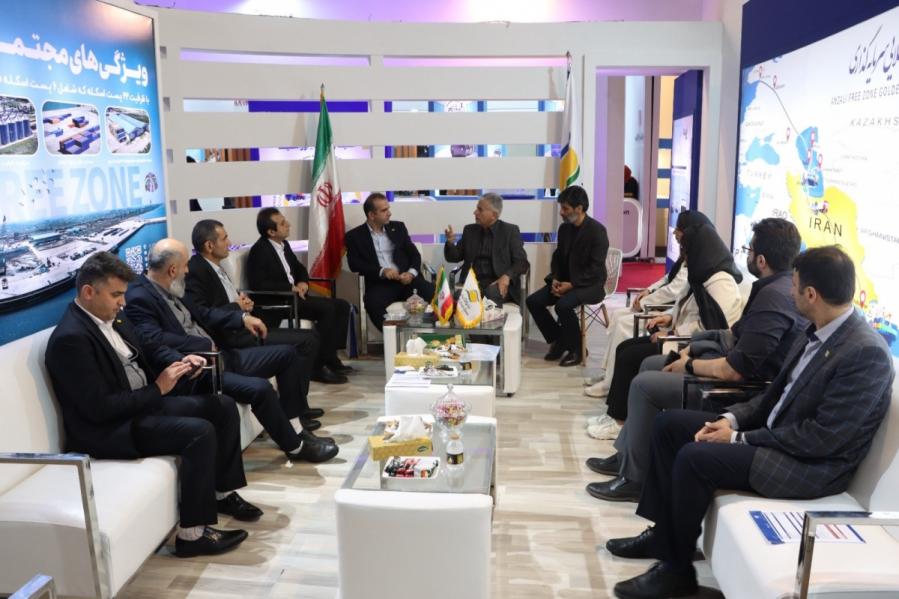 حضور منطقه آزاد انزلی در نمایشگاه بین المللی ایران اکسپو