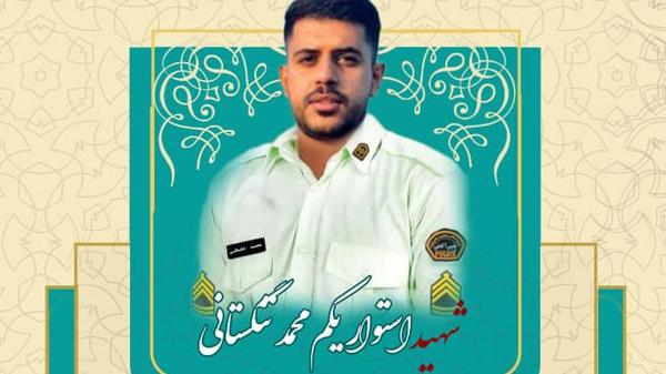 شهادت یک نیروی پلیس در بندرلنگه هرمزگان