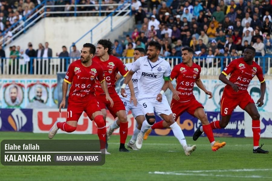 گزارش تصویری؛تساوی ملوان بندر انزلی در آخرین بازی فصل مقابل فولاد خوزستان