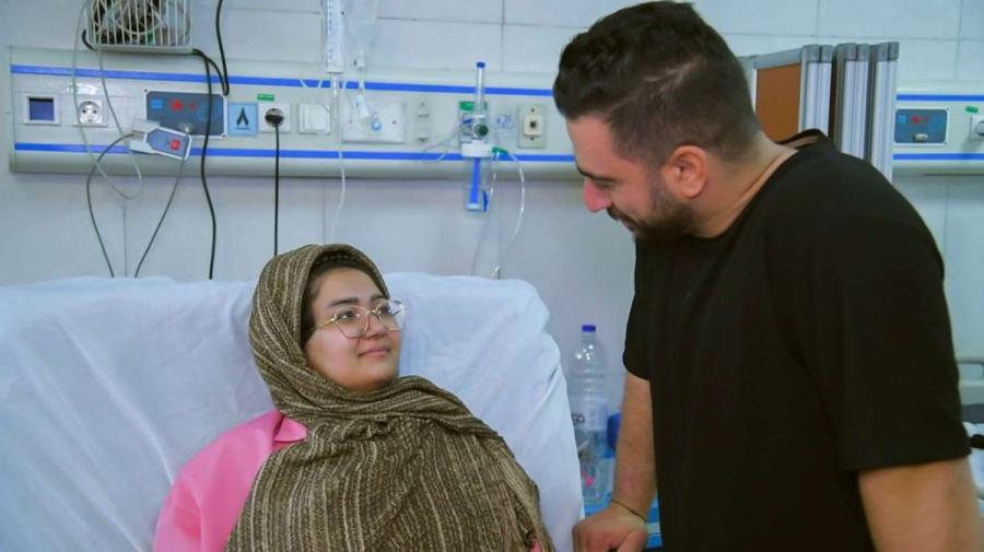 نجات معجزه آسای مادر کرجی با تلاش کادر درمان بعد از ۵ بار ایست قلبی؛حالا می‌تواند دخترش را در آغوش بگیرد