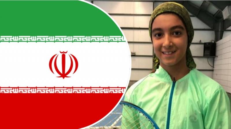 دختر جوان ایرانی قهرمان تور جهانی تنیس شد 