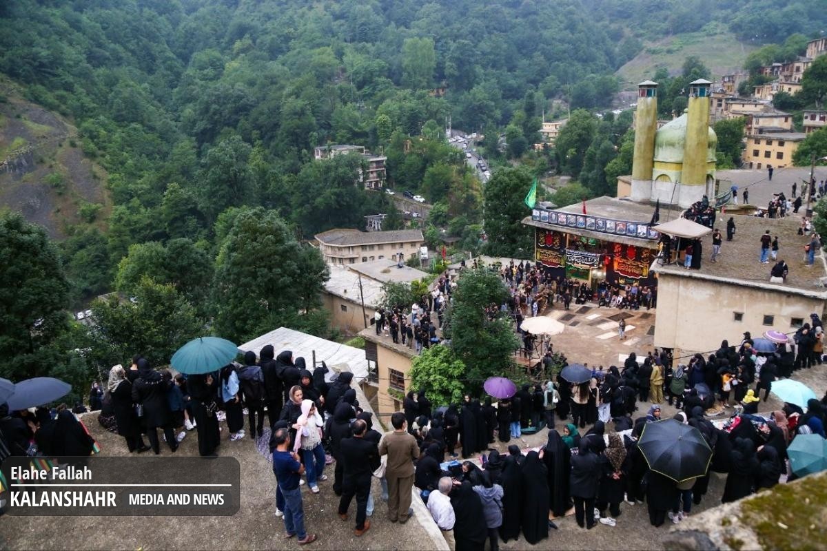 گزارش تصویری؛برگزاری آیین تاریخی علم‌بندان ماسوله در ماه مُحَرم