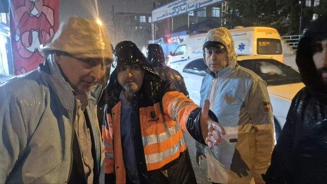 آبگرفتگی ۱۰۰ واحد مسکونی در انزلی