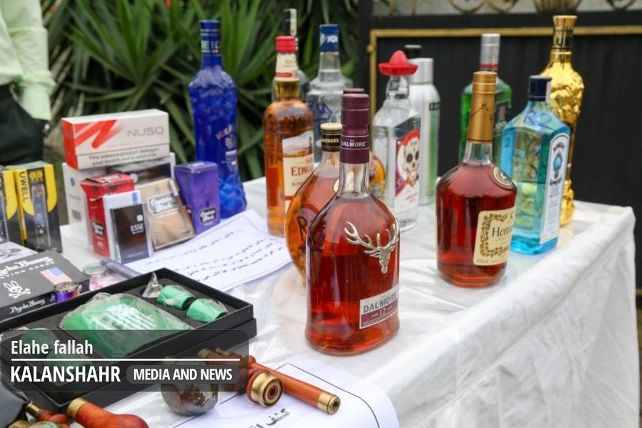 گزارش تصویری؛مراسم افتتاحیه آغاز هفته نیروی انتظامی و نمایشگاه کشفیات پلیس گیلان