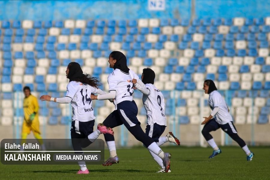 گزارش تصویری؛بُرد شیرین دختران ملوان مقابل پرسپولیس در انزلی