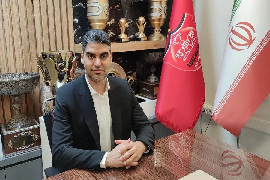 پیمان حدادی، مدیرعامل پرسپولیس شد