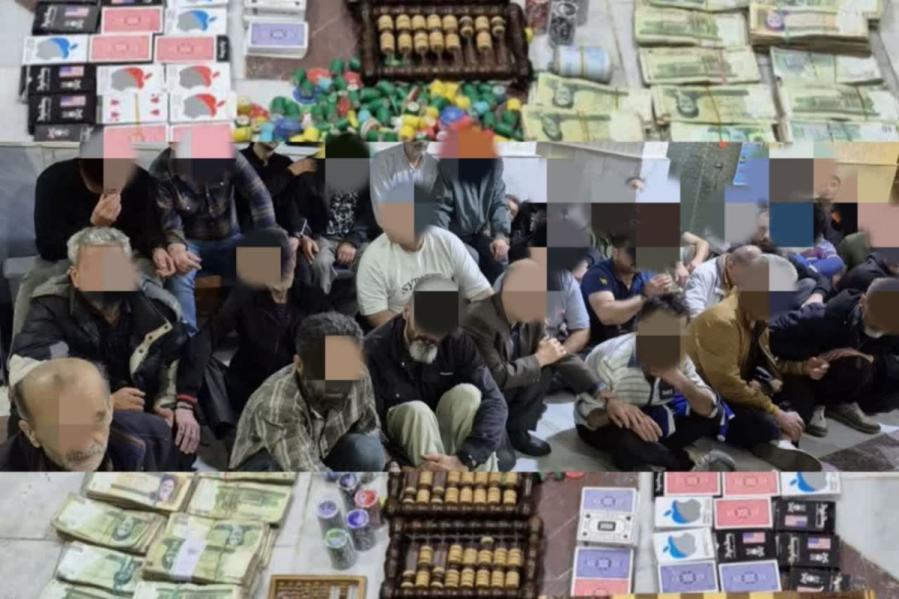 قمارخانه‌ای با دستگاه خودپرداز سیار به صرف شیشه و هروئین؛ ماجرای دستگیری باند ۴۴ نفره شرط‌بندی در رشت