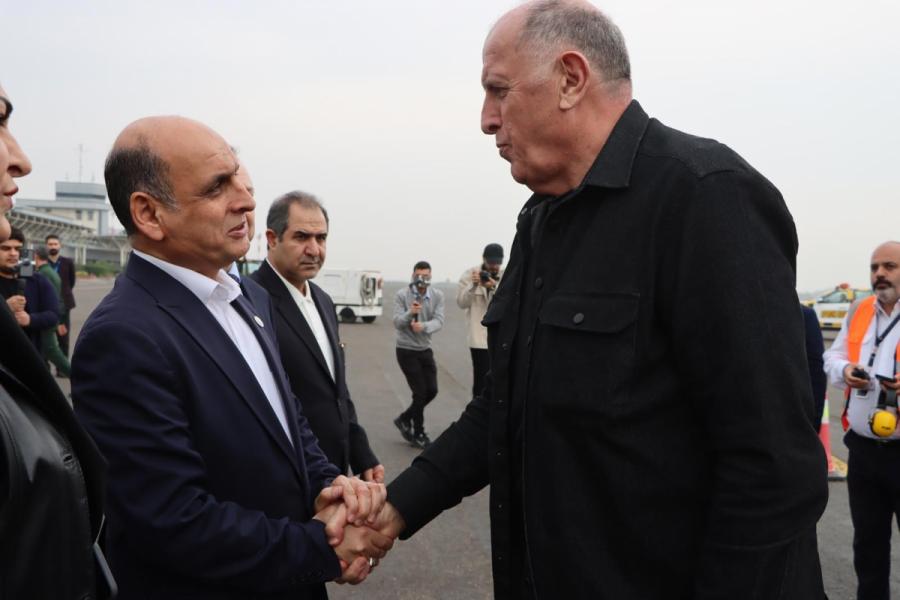  نخست وزیر جمهوری داغستان روسیه وارد گیلان شد