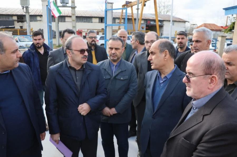  تصفیه‌خانه فاضلاب شهرک صنعتی نالکیاشر لنگرود افتتاح شد