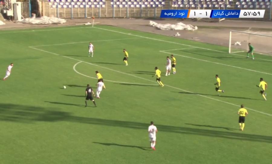 نخستین برد داماش گیلان پس از ۲۱ هفته در رشت
