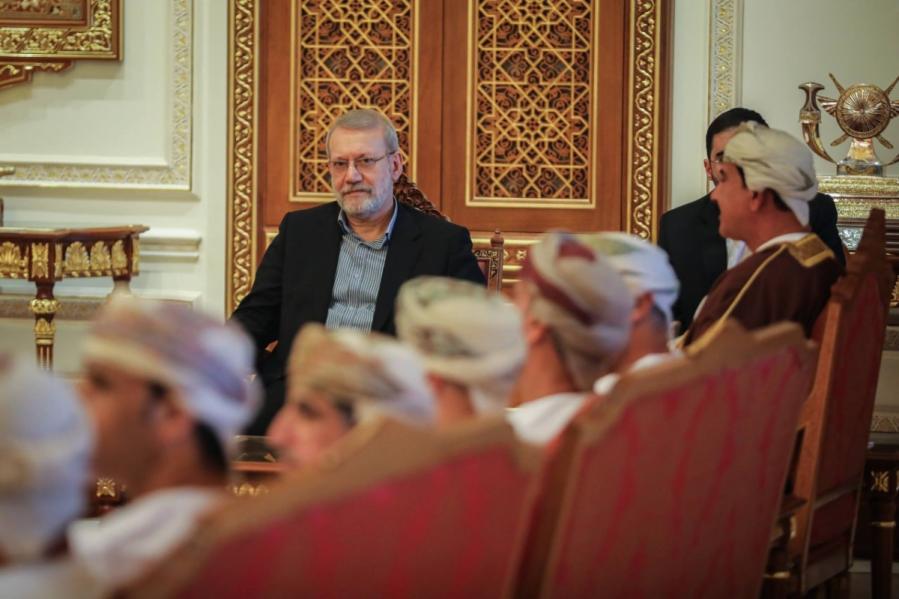 دیدار سه ساعته علی لاریجانی با سلطان عمان