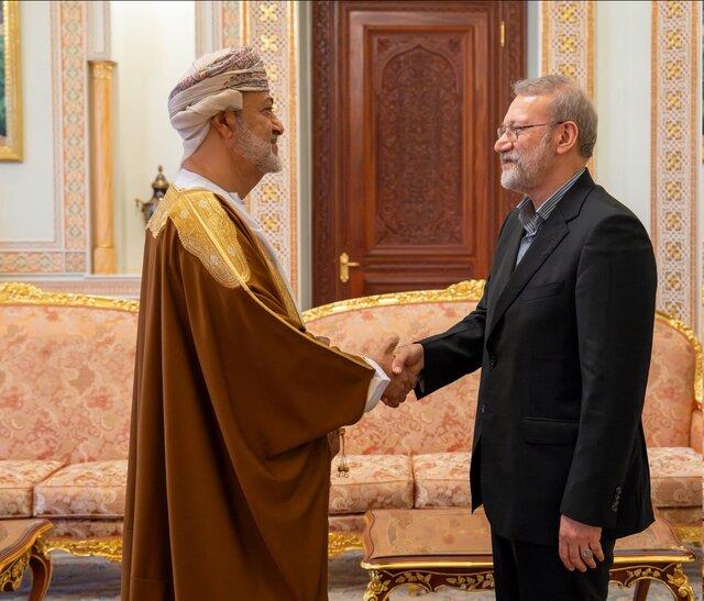 جزئیات دیدار لاریجانی با پادشاه عمان