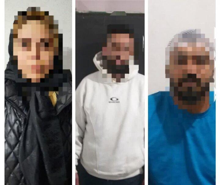 پلیس: بازداشت همسر پزشک و ۲ همدست در تیراندازی به دکتر یاشا عمیدی در انزلی/عکس