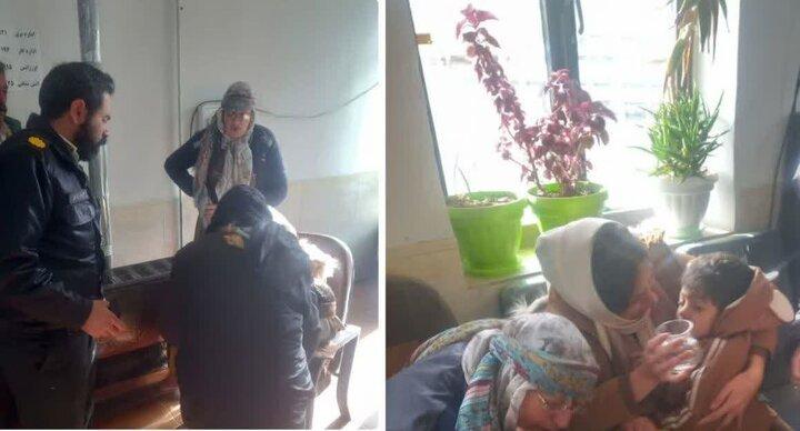 نجات معجزه آسای کودک ۴ ساله کرمانی که باد شدید او را به بیابان برد