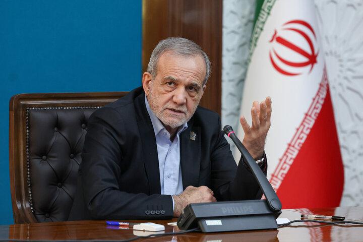 پزشکیان: دولت پای‌ کار مردم است
