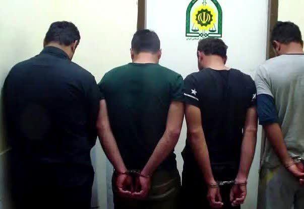 ضرب و جرح با سلاح سرد در رضوانشهر؛ ۴ متهم بازداشت شدند