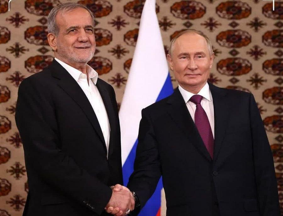 پزشکیان: بزرگ‌ترین مانع دستیابی به توافق عادلانه، تمامیت‌خواهی آمریکا است/ پوتین: آماده میانجی‌گری برای حل و فصل جنگ هستم