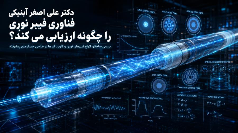 دکتر علی اصغر آبنیکی فناوری فیبر نوری را چگونه ارزیابی می کند؟