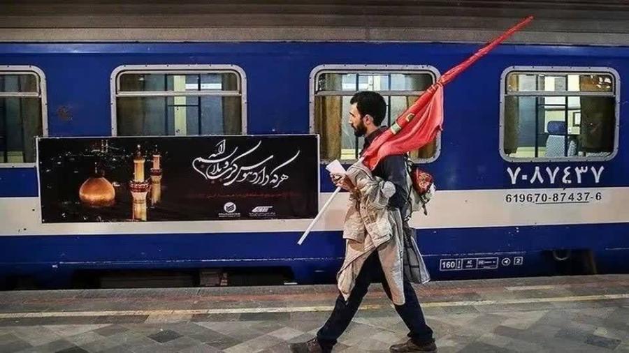 قطار فوق‌العاده اربعین حسینی در مسیر رشت–کرمانشاه برقرار شد