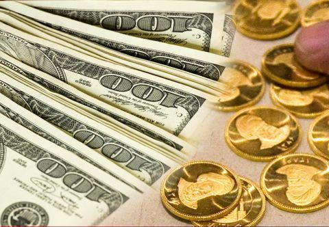قیمت طلا، دلار و سکه امروز چهارشنبه ۲۸ مرداد؛ دلار کاهشی شد، طلا و سکه بالا رفتند