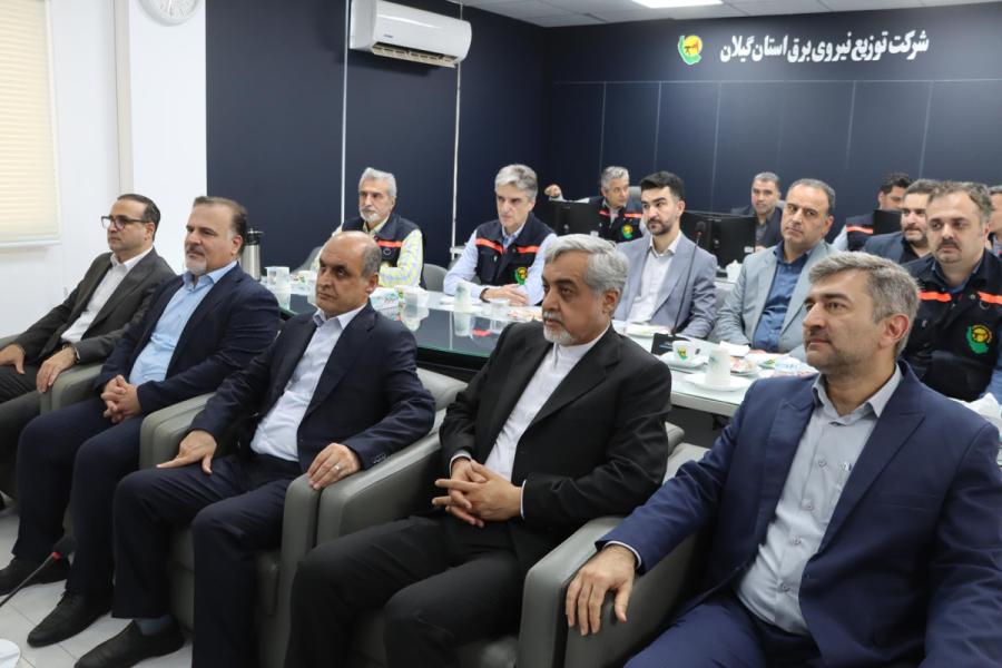 ۱۳۹۱ پروژه برق گیلان با سرمایه‌گذاری نزدیک به ۲ همت افتتاح شد