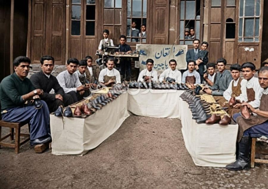 کفش هایی که از رشت به خارج از کشور می رفتند
