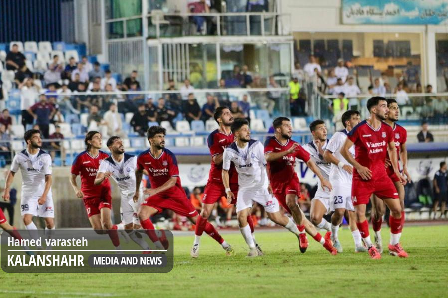گزارش تصویری؛ سومین شکست متوالی ملوان؛ نساجی مازندران در انزلی از بحران خارج شد