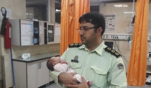 پیدا شدن نوزاد هشت روزه در پارک