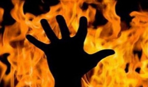 خودسوزی یک فرزند شهید در اداره کل بنیاد شهید قم