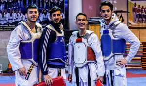 رقابت تکواندوکار گیلانی در پیکارهای جهانی