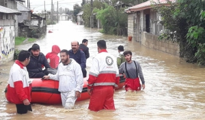 امداد رسانی به سیل زدگان گیلانی