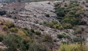 سقوط مرگبار تریلی