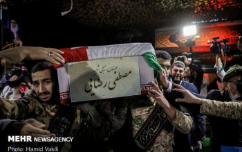 زمان مراسم وداع و تشییع پیکر شهید «مصطفی رضایی» در رشت اعلام شد