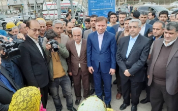 ۱۰ پروژه ملی و زیربنایی با حضور وزیر نیرو در گیلان بهره برداری شد