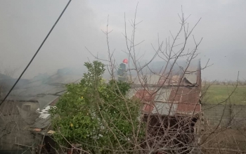 انفجار و آتش سوزی در رشت