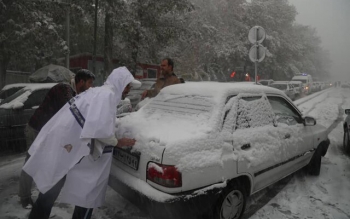 بارش برف و باران در ۱۱ استان کشور