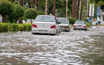 آبگرفتگی گسترده در شهرک صبا