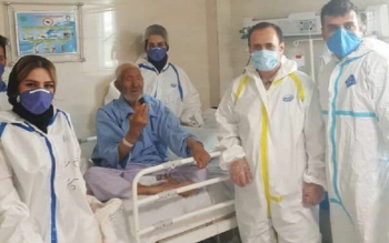 پیرمرد ۱۰۹ ساله کرمانشاهی کرونا را شکست داد