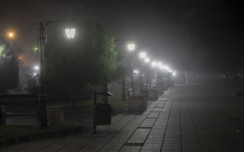 مه گرفتگی در رشت پس از چند روز آفتابی