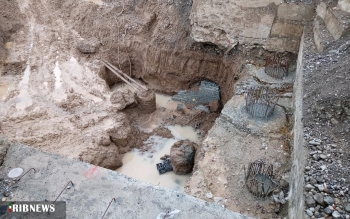 یک کشته و یک زخمی در ریزش پل در حال ساخت شهر اسالم