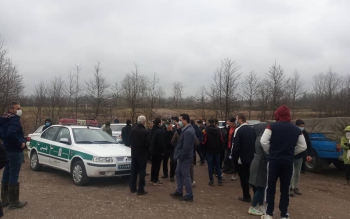 برداشت شن از روستای چولاب کوچصفهان جنجال آفرید