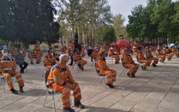 آغاز واکسیناسیون ۱۰۰۰ پاکبان در شیراز