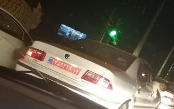 برکناری یک مدیر دولتی به دلیل سگ گردانی با خودروی پلاک قرمز