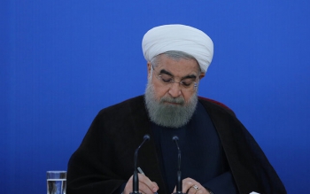 پیام حسن روحانی خطاب به رهبر جدید ایران؛آرزوی حفظ تمامیت ارضی ایران و حرکت در مسیر پیشرفت و توسعه کشور 