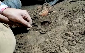 کشف اسکلت کودک ۱۲ هزار ساله در بهشهر