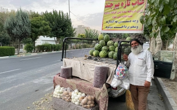 داستان پیرمرد هندوانه فروشی که ستاره فضای مجازی شد