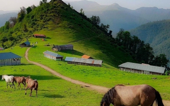 آسمان آفتابی و رگبار بهاری ارمغان آخرین روز‌های خرداد گیلان 